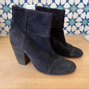 Rag & Bone Classic Newbury Navy Suede